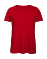 Dames T-shirt Biologisch B&C Inspire TW043 Red